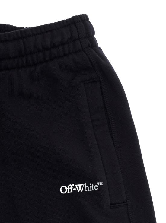 26SS 오프화이트 트레이닝/조거 팬츠 44BCH001S26F00 BLACK - OFF WHITE