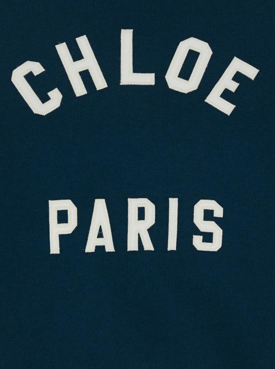 26SS 끌로에 긴팔 티셔츠 CH24AJH12 BLUE - CHLOE