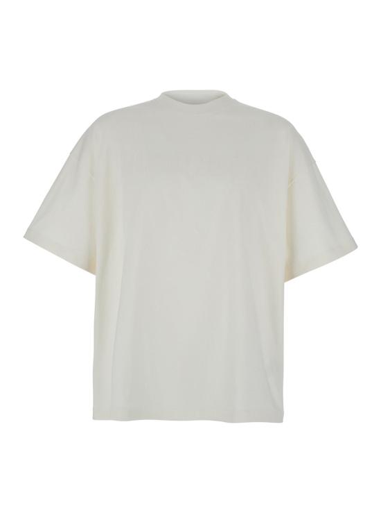 25FW 질샌더 탑 J21GC0168 WHITE