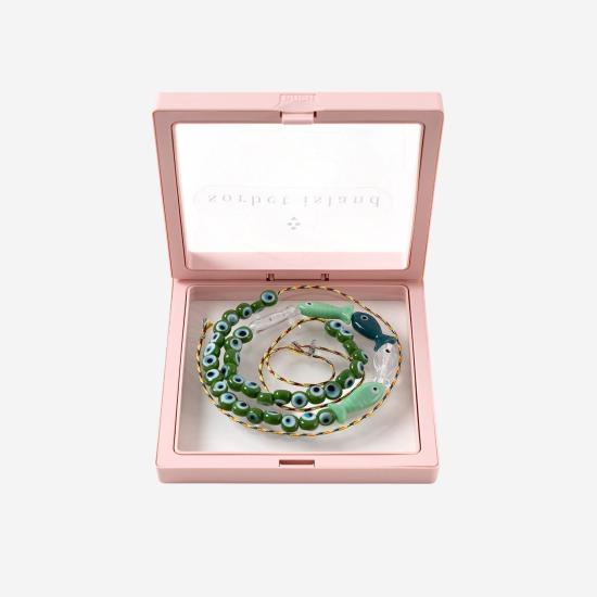 26SS 소르베 목걸이/팬던트 FISHGLASSBEAD GREEN