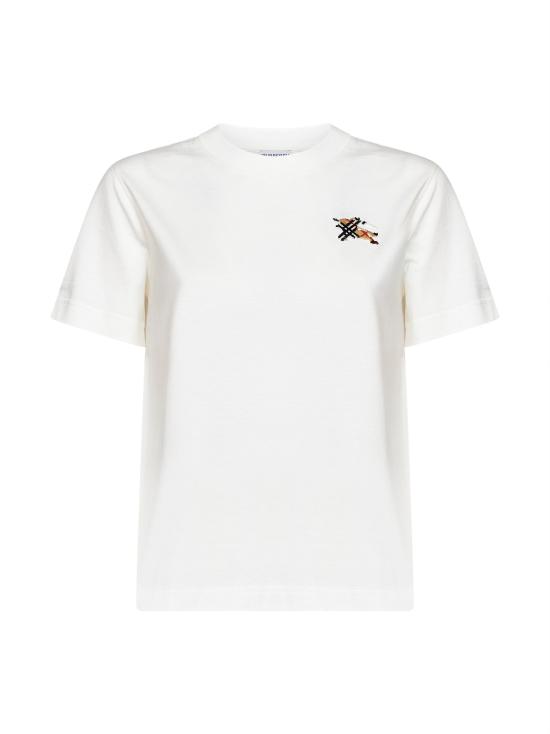 26FW 버버리 폴로 티셔츠 8127956 B7078 WHITE