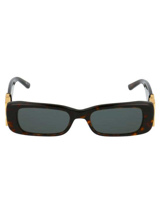  발렌시아가 실버 메탈 쉴드 선글라스 BB0096S HAVANA