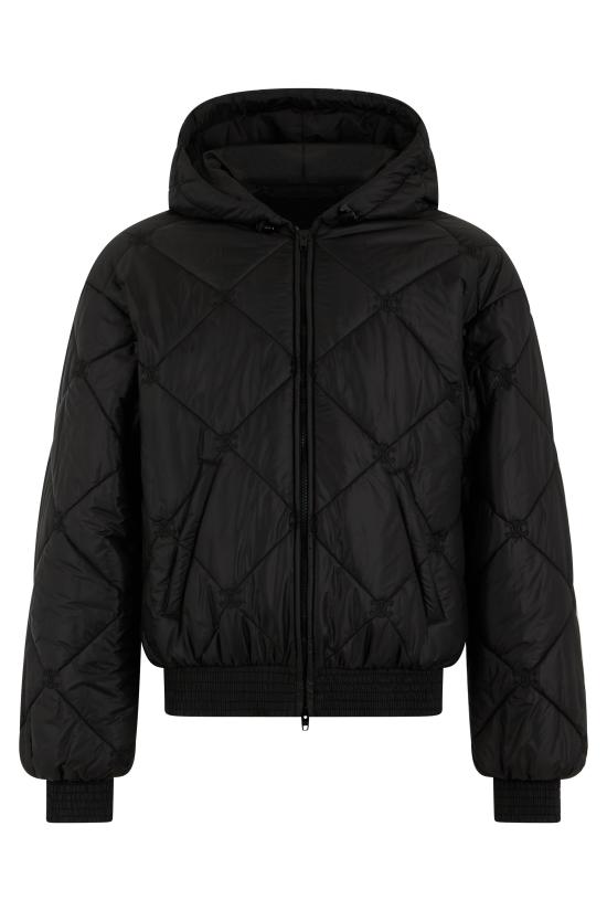  셀린느 라이트 나일론 퀼트 재킷 RV14B1474 BLACK