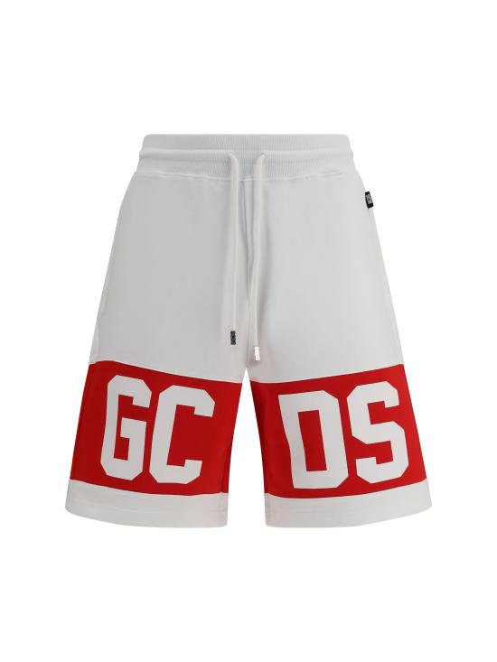26SS 지씨디에스 숏팬츠 Z0MLQL228F004 WHITE - GCDS