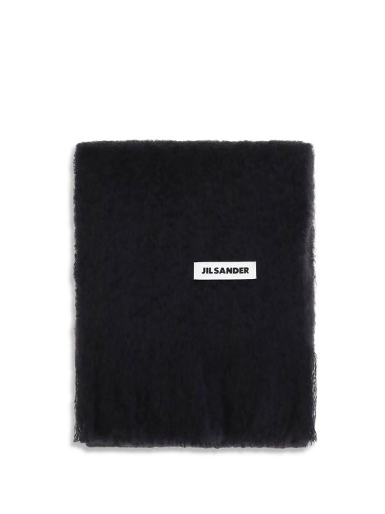 26FW 질샌더 머플러/스카프 J02TE0113J40041 BLACK