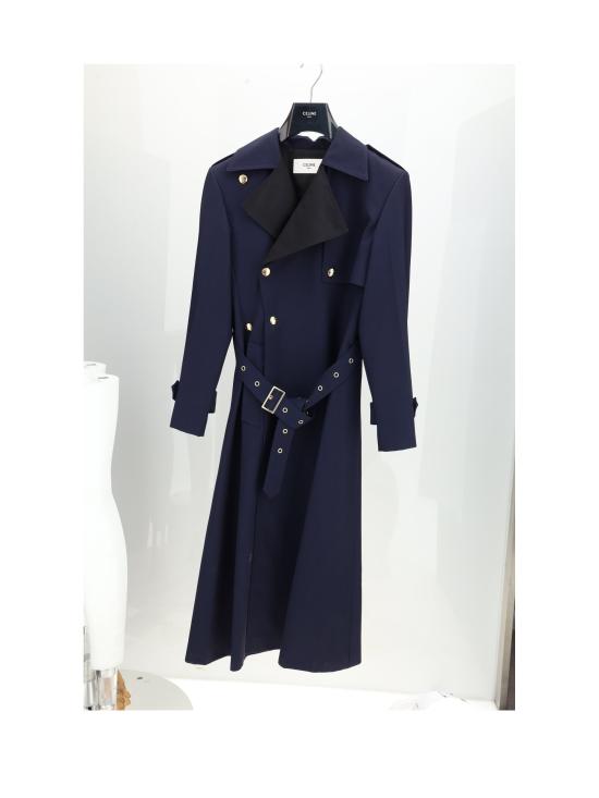 26SS 셀린느 트렌치 코트 RM09Z984C NAVY - CELINE