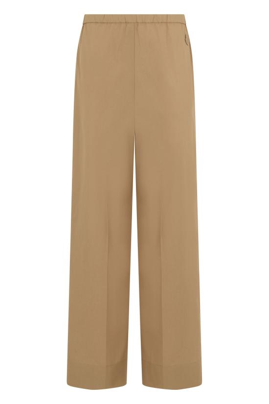 26SS 몽클레어 컴포트 코튼 가바딘 밴딩 팬츠 L10932A00009 BEIGE