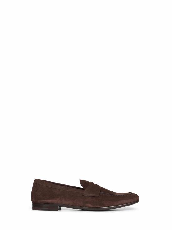 26SS 프라다 레더 페니 로퍼 2DF090X000054F0003 BROWN
