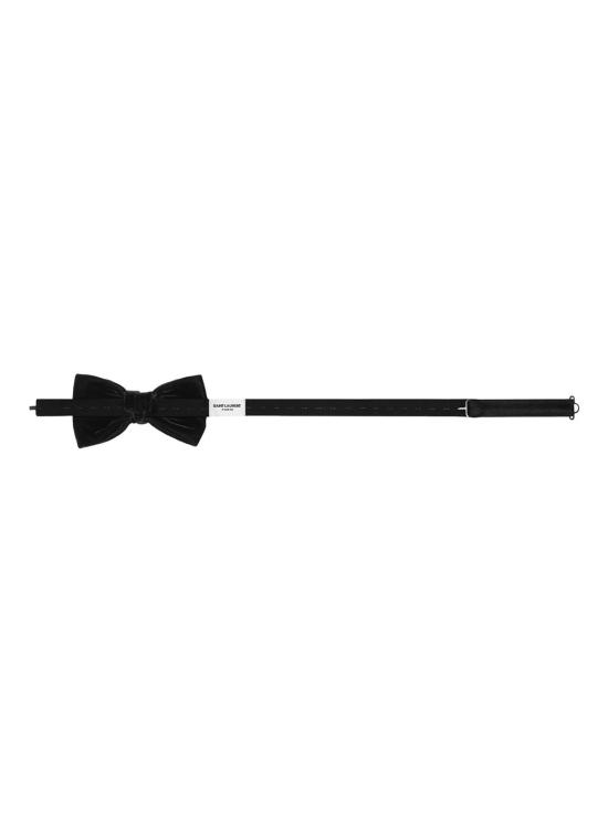 25FW 생로랑 넥타이 485003 BLACK - SAINT LAURENT