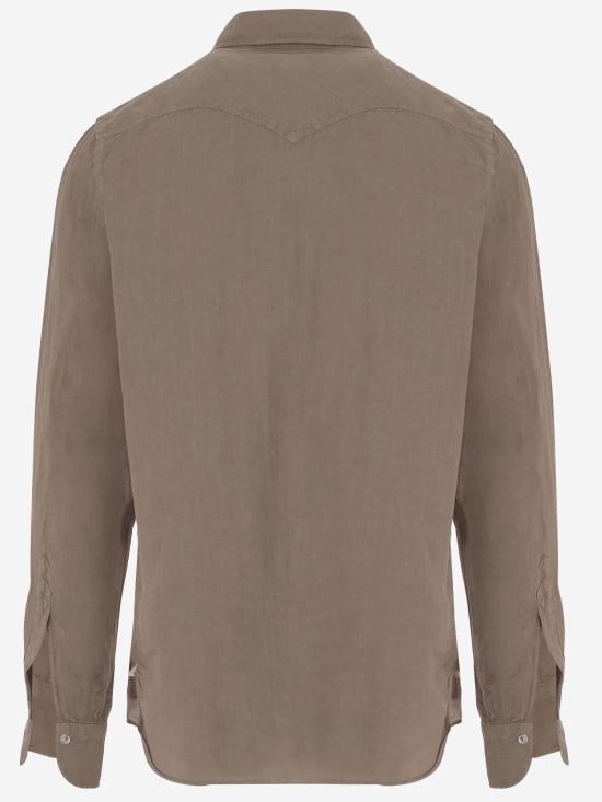 26SS 피나모레 셔츠 P6001G BEIGE - FINAMORE
