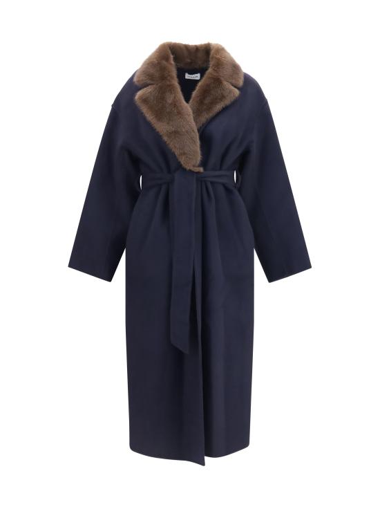 26FW 파로쉬 코트 D431942 BLUE - PAROSH