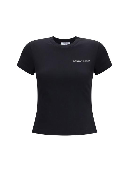 26FW 오프화이트 폴로 티셔츠 2FA00560T BLACK