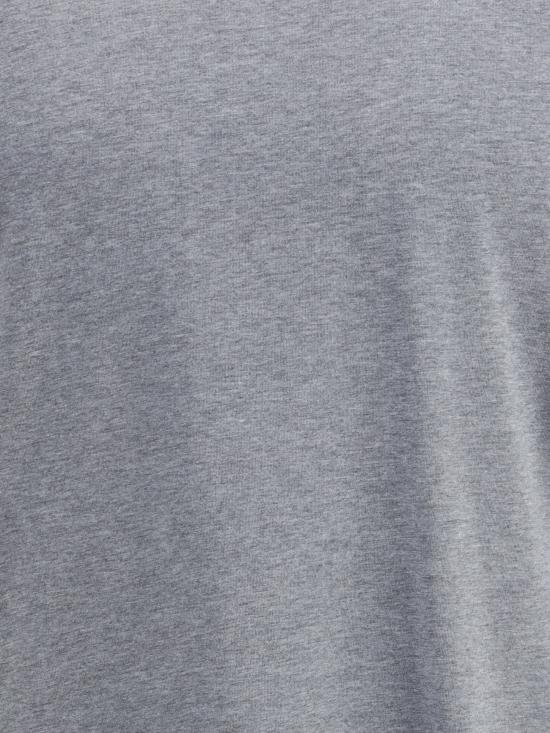26FW 브루넬로 쿠치넬리 자수 로고 티셔츠 M0B137427 GRAY - BRUNELLO CUCINELLI