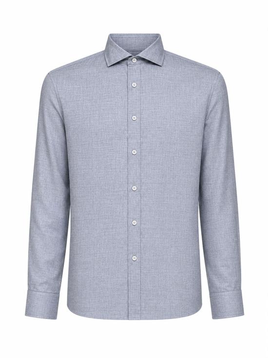 26FW 브루넬로 쿠치넬리 셔츠 MY6370627 C045 GRAY