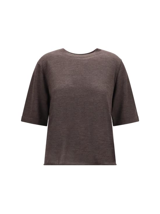 26FW 루루 드 세종 폴로 티셔츠 NALALDS BROWN - LOULOU DE SAISON