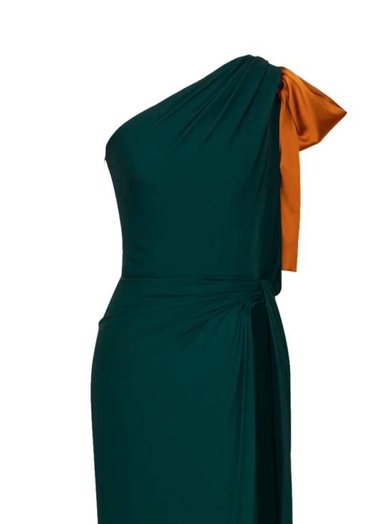 26SS 생로랑 원피스 854976Y115W3111 GREEN - SAINT LAURENT