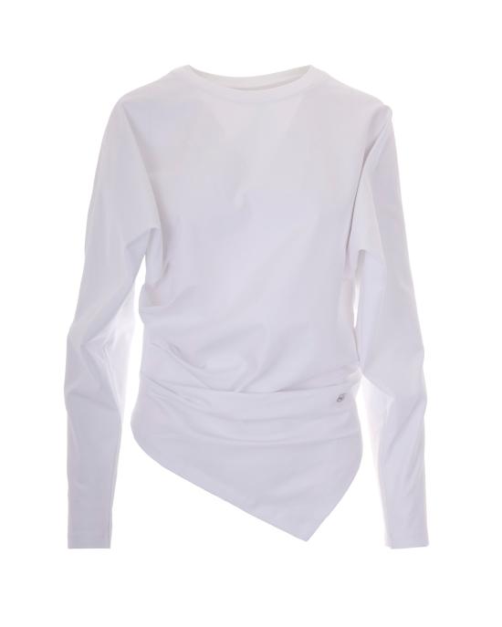 26FW 가니 폴로 티셔츠 A1040543 WHITE