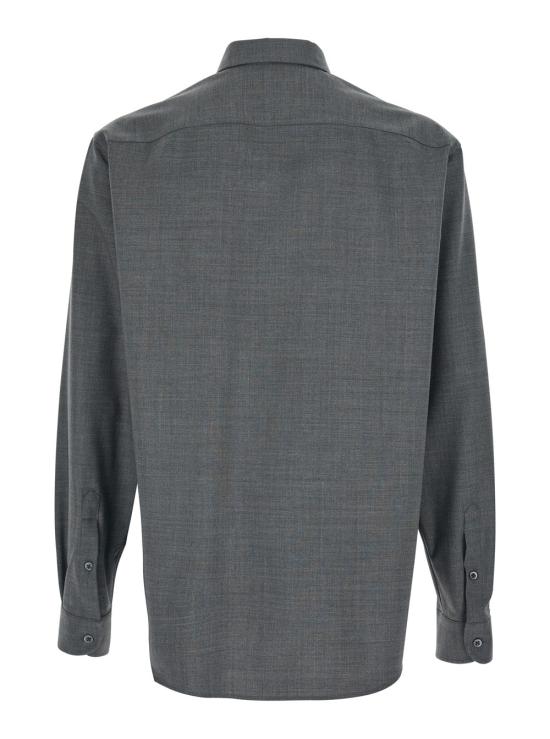 26SS 엠포리오 아르마니 셔츠 EM000099 GRAY - EMPORIO ARMANI