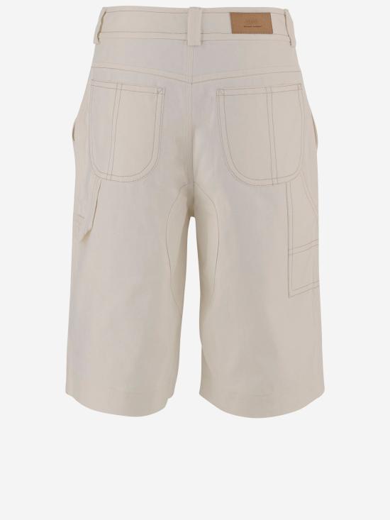 26SS 아미 숏팬츠 HSO834CO0211 WHITE - AMI