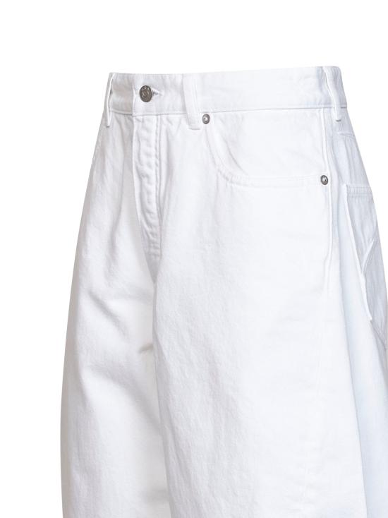26FW 알라이아 데님 팬츠 AA9P1406D027D 000 WHITE - ALAIA