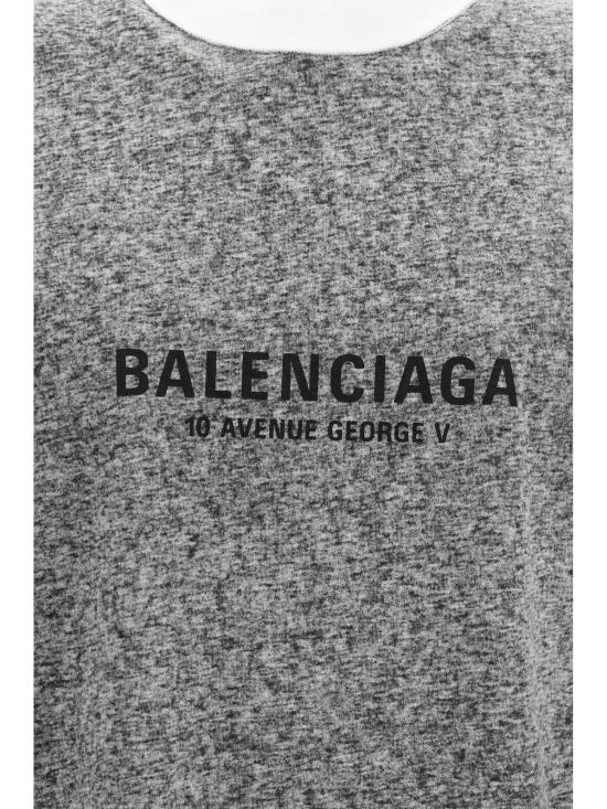 26FW 발렌시아가 탑 764235TUVS2 GRAY - BALENCIAGA