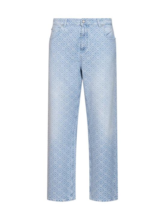 26FW 카사블랑카 데님 팬츠 MPF26DN00901 LIGHTBLUE