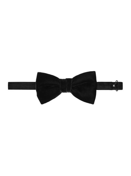 25FW 생로랑 넥타이 485003 BLACK