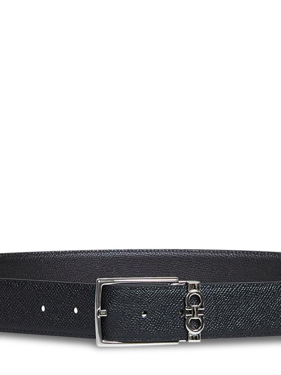26FW 살바토레 페라가모 리버시블 어드저스터블 간치니 벨트 67A037DOUBLEADJUS708206 BLACK - SALVATORE FERRAGAMO