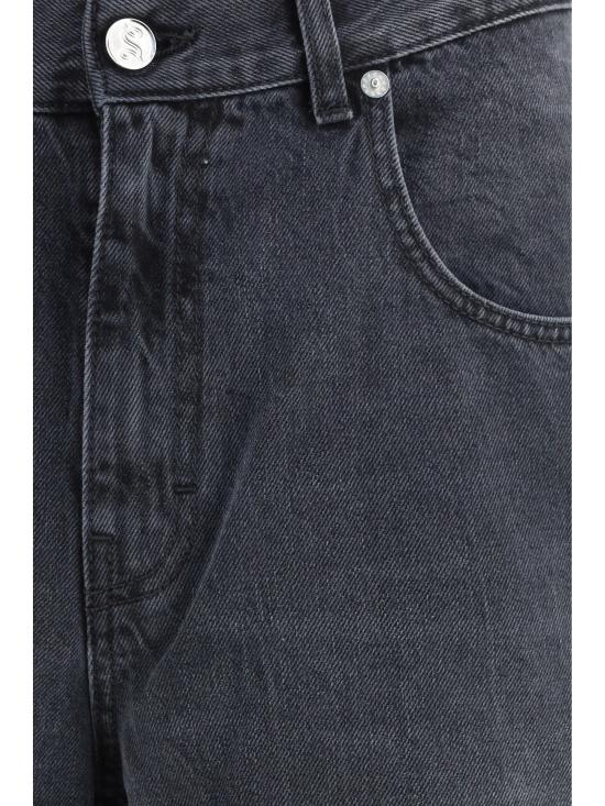 26SS 세퍼 데님 팬츠 MSS26RELAXEDBLA BLACK