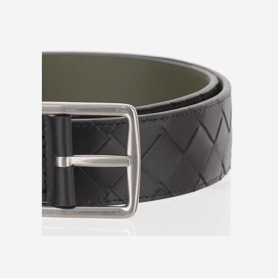 26SS 보테가베네타 벨트 855888 BLACK - BOTTEGA VENETA