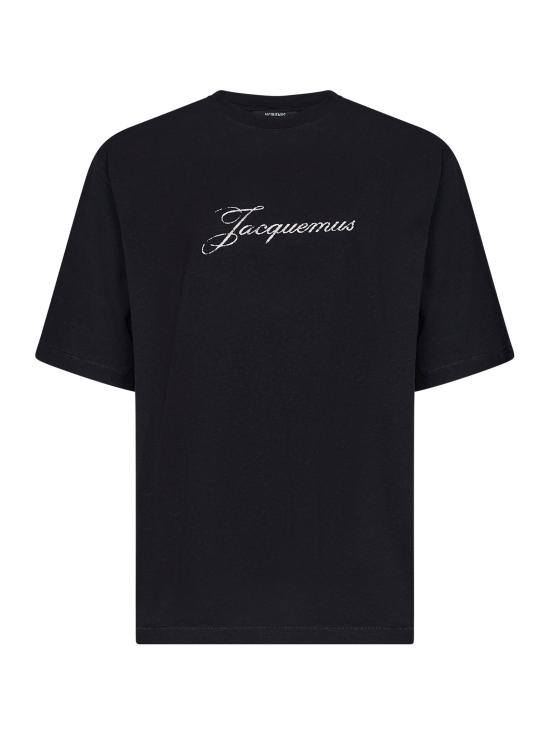 26FW 자크뮈스 자크뮈스 티셔츠 TSW00596AJ00289 990 BLACK