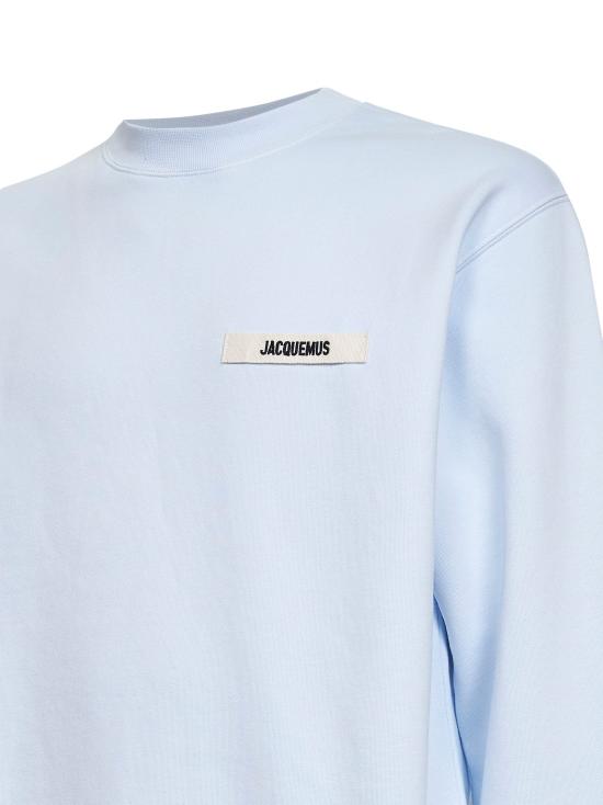 26SS 자크뮈스 그로그랭 스웨트 셔츠 SSM00206AJ00126 321 BLUE - JACQUEMUS