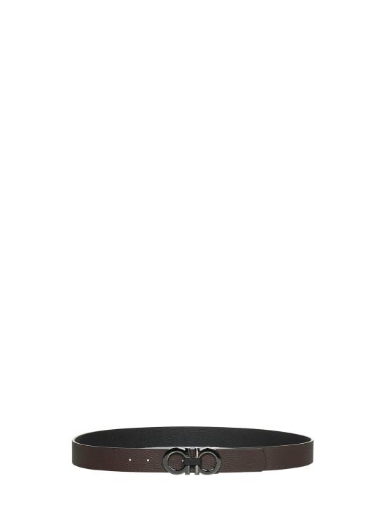 26FW 살바토레 페라가모 벨트 678783DOUBLEADJUS476361 BLACK - SALVATORE FERRAGAMO