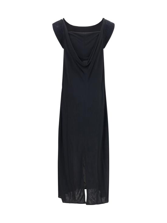 26FW 보테가베네타 원피스 876819V6NJ0 BLACK - BOTTEGA VENETA