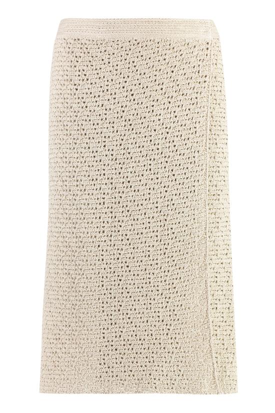  보테가베네타 스커트 782282 BEIGE