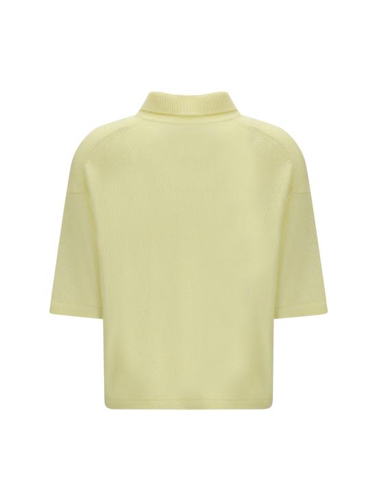 26SS 얼루드 폴로 티셔츠 26211164 YELLOW - ALLUDE