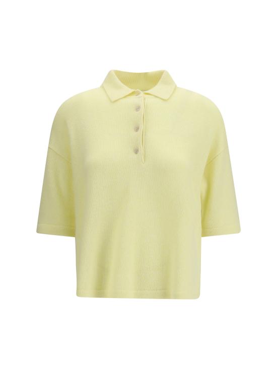 26SS 얼루드 폴로 티셔츠 26211164 YELLOW