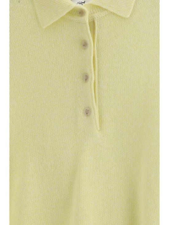 26SS 얼루드 폴로 티셔츠 26211164 YELLOW - ALLUDE