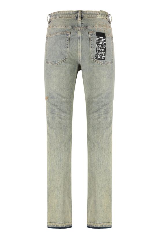  수비 데님 팬츠 MFA24DJ012 GRAY - KSUBI