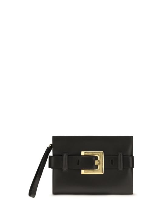 26FW 발망 클러치/파우치 HN1LC291LNSA BLACK - BALMAIN