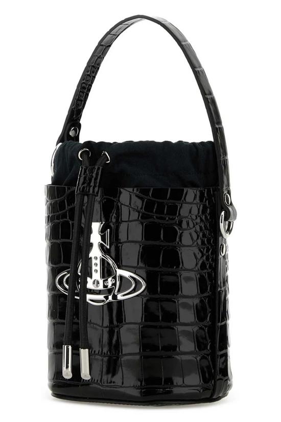 26SS 비비안웨스트우드 토트백 4C030005W BLACK - VIVIENNE WESTWOOD