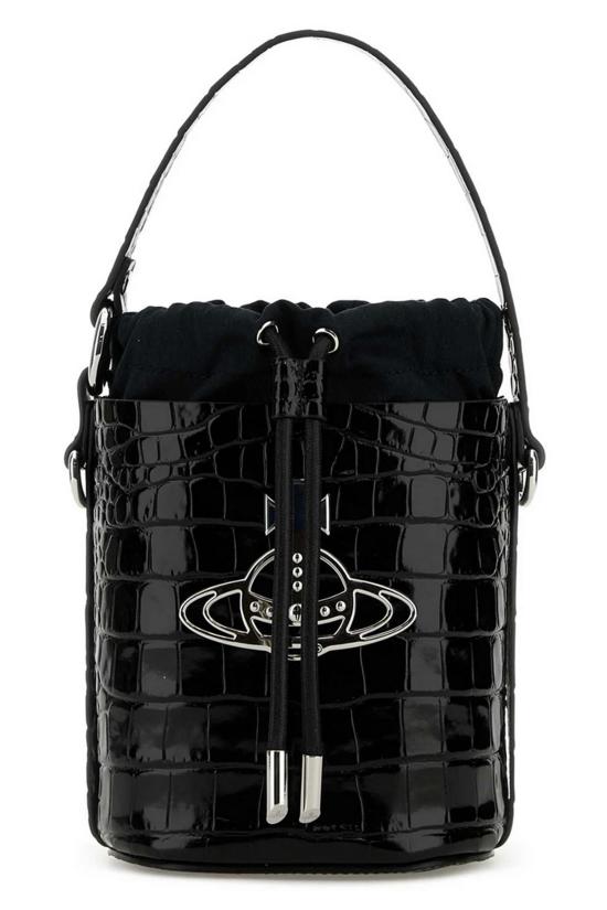 26SS 비비안웨스트우드 토트백 4C030005W BLACK