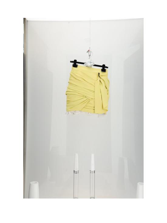 26SS 셀린느 스커트 RJ09W0T43 YELLOW