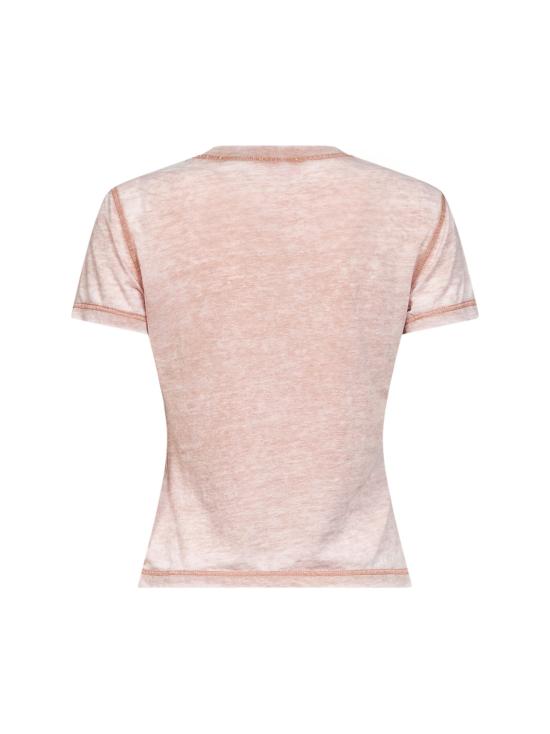 26FW 디젤 폴로 티셔츠 A232400PLBQ7EK PINK - DIESEL