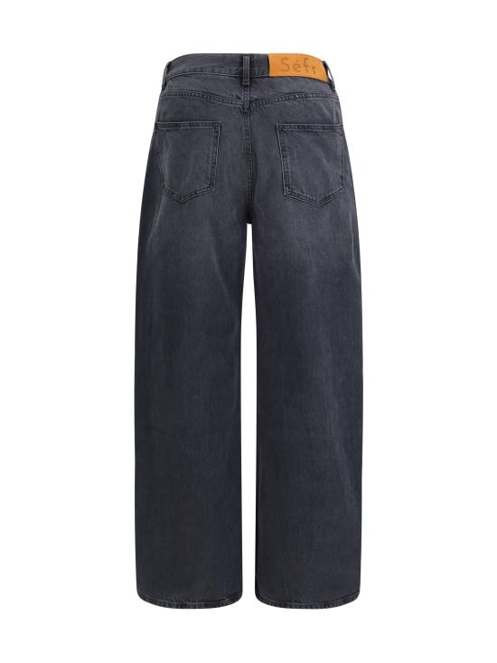 26SS 세퍼 데님 팬츠 MSS26RELAXEDBLA BLACK - SEFR