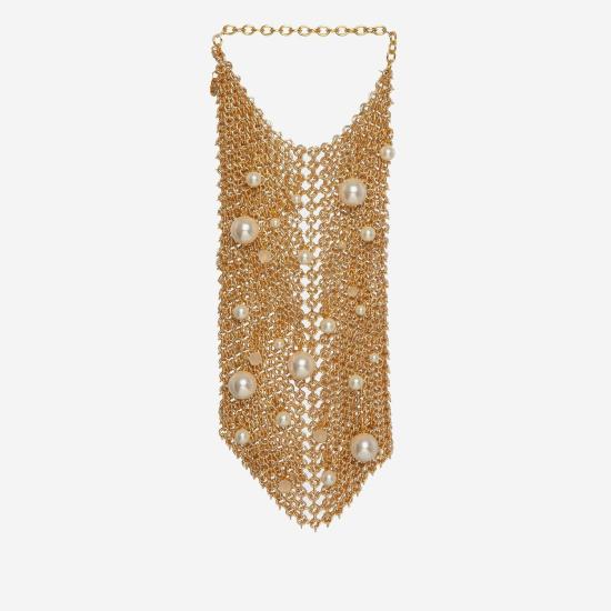 26SS 실비아 녜키 토트백 PEARLBAG GOLD - SILVIA GNECCHI
