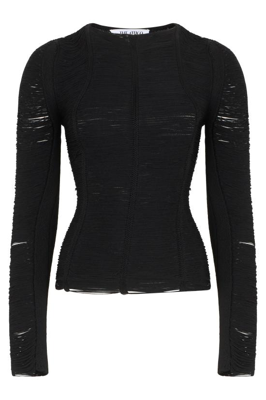 25FW 디 아티코 블라우스 251WCK00128 BLACK