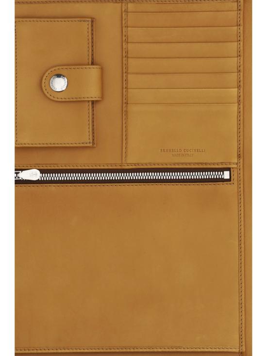 26SS 브루넬로 쿠치넬리 남성지갑 MWTGBU187 BEIGE - BRUNELLO CUCINELLI