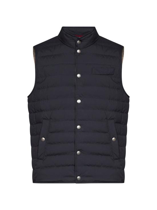 26FW 브루넬로 쿠치넬리 베스트 MV4081711 CIX44 NAVY