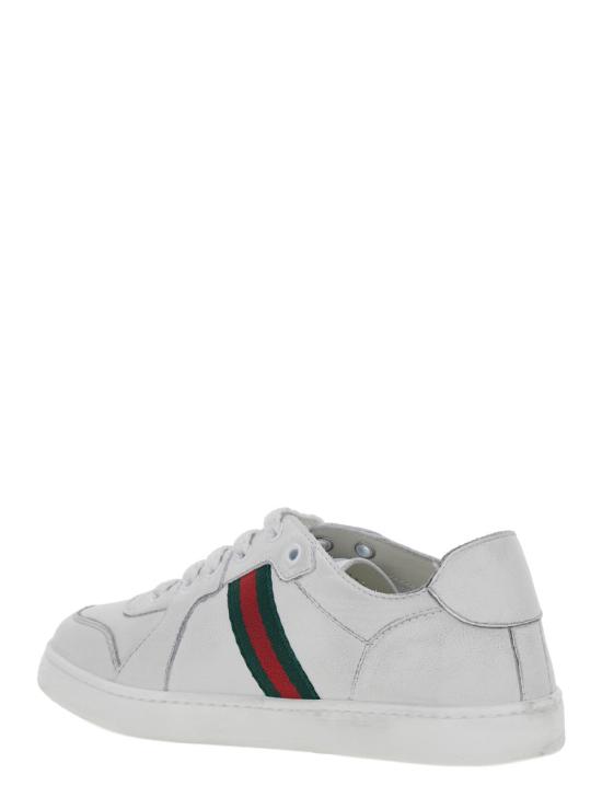 26FW 구찌 스트레치 로우탑 스니커즈 873037BLN10 WHITE - GUCCI